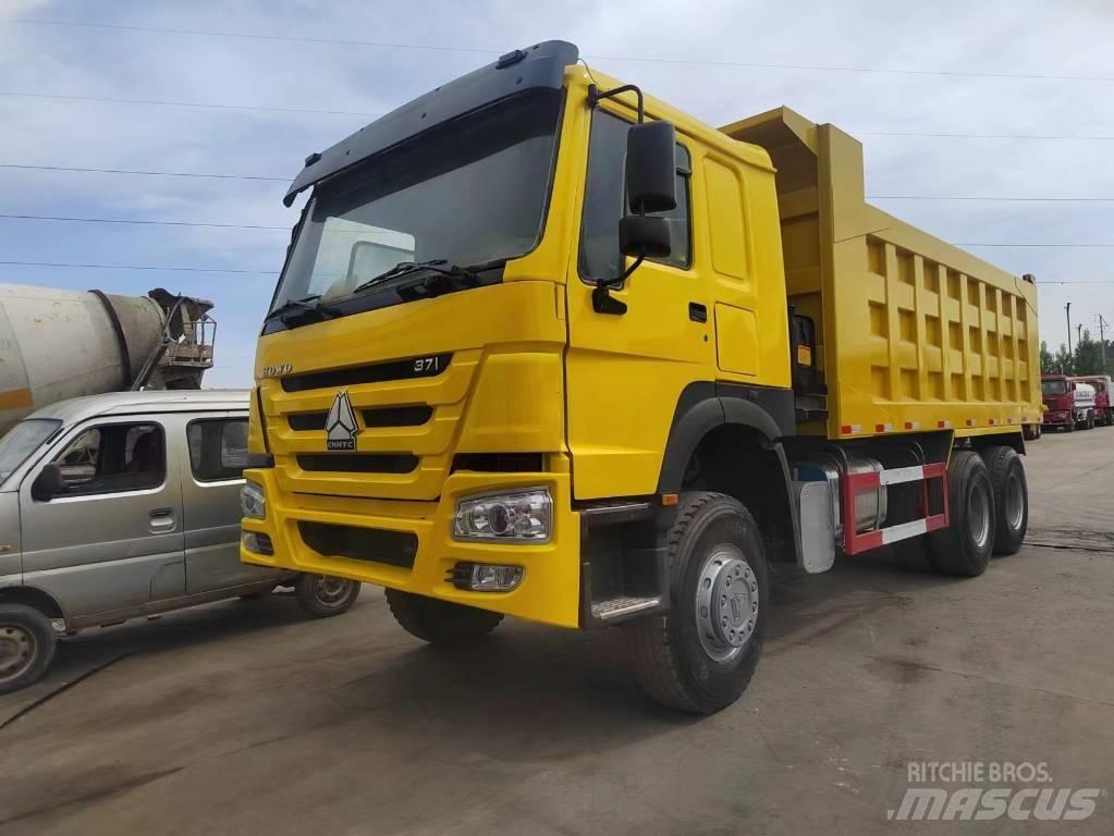 Howo 371 6x4 شاحنات قلابة