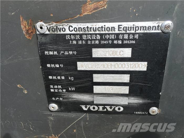 Volvo EC 210 B LC حفارات زحافة