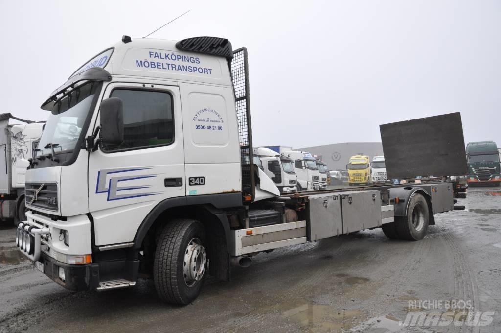 Volvo FM12 380 4X2 شاحنات الحاويات