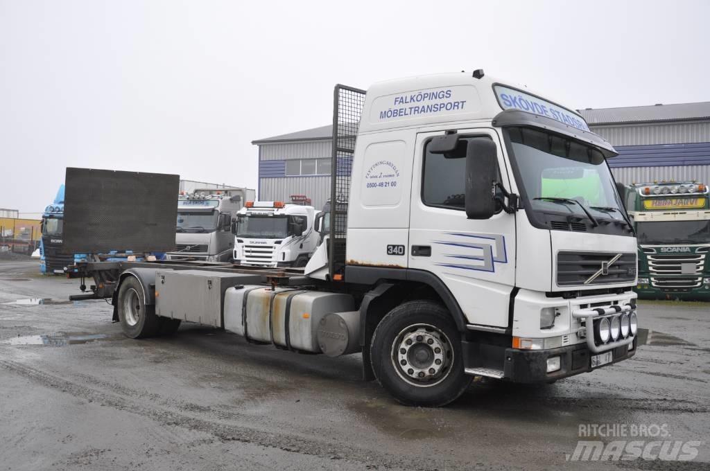 Volvo FM12 380 4X2 شاحنات الحاويات