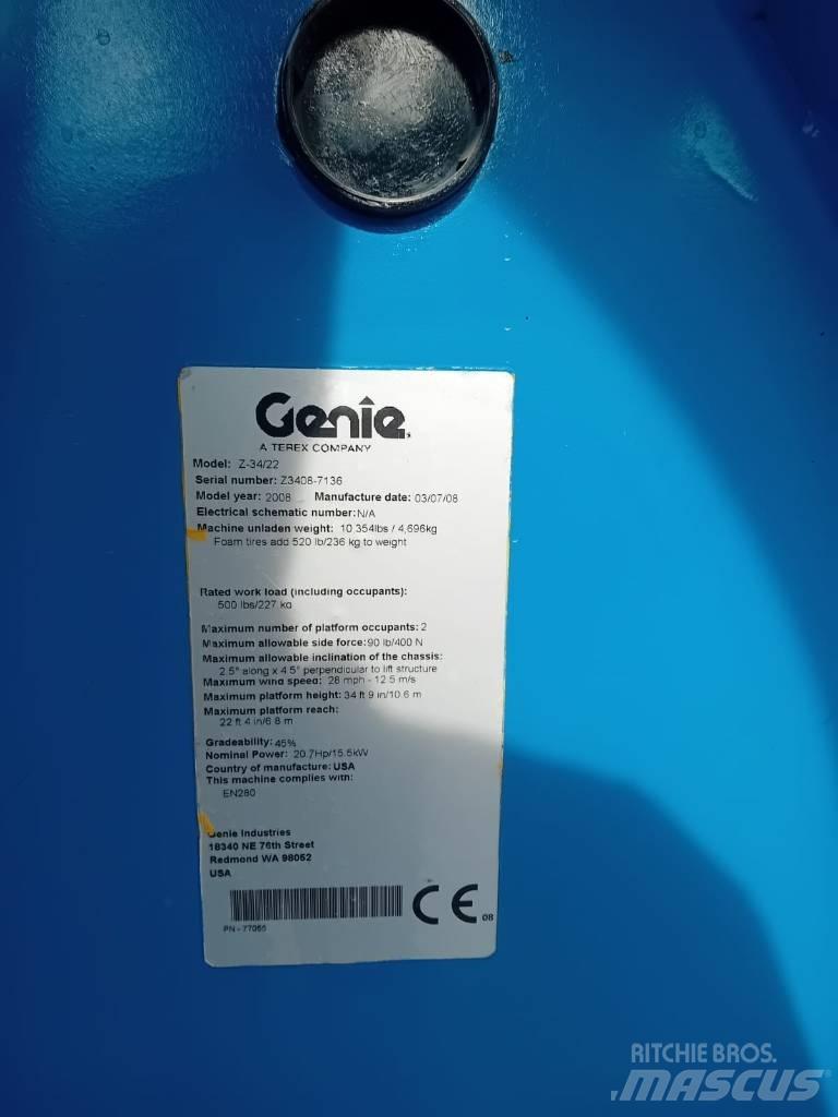 Genie Z 34/22 N رافعات سلة مفصلية