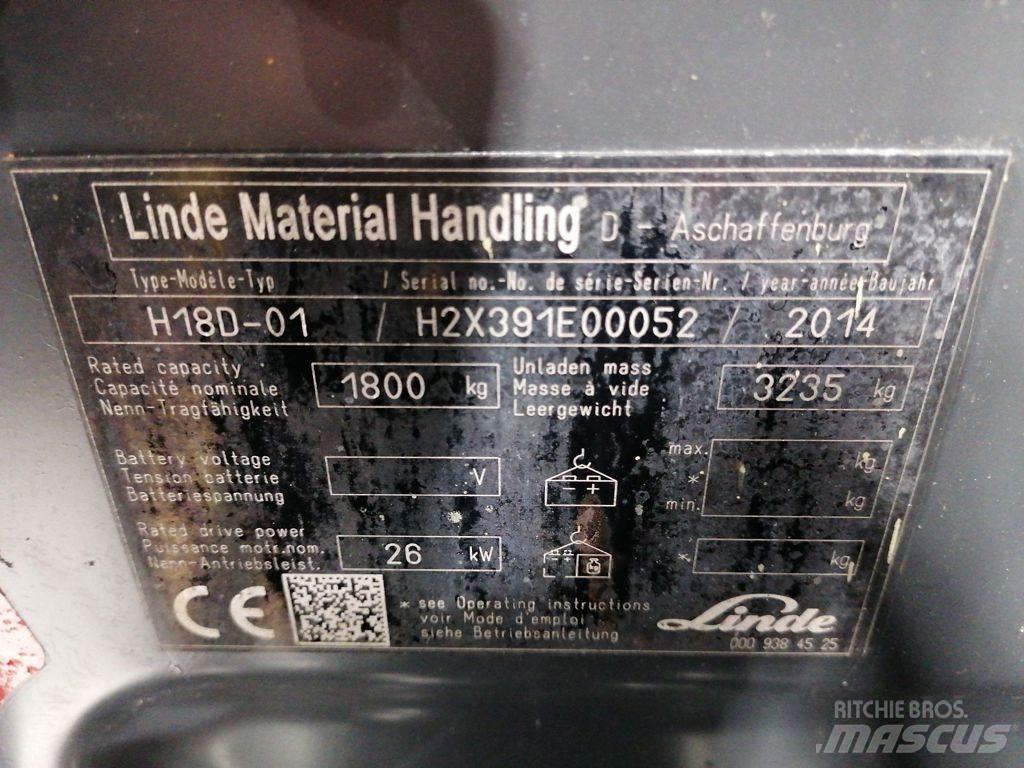 Linde H18D-01 شاحنات الديزل