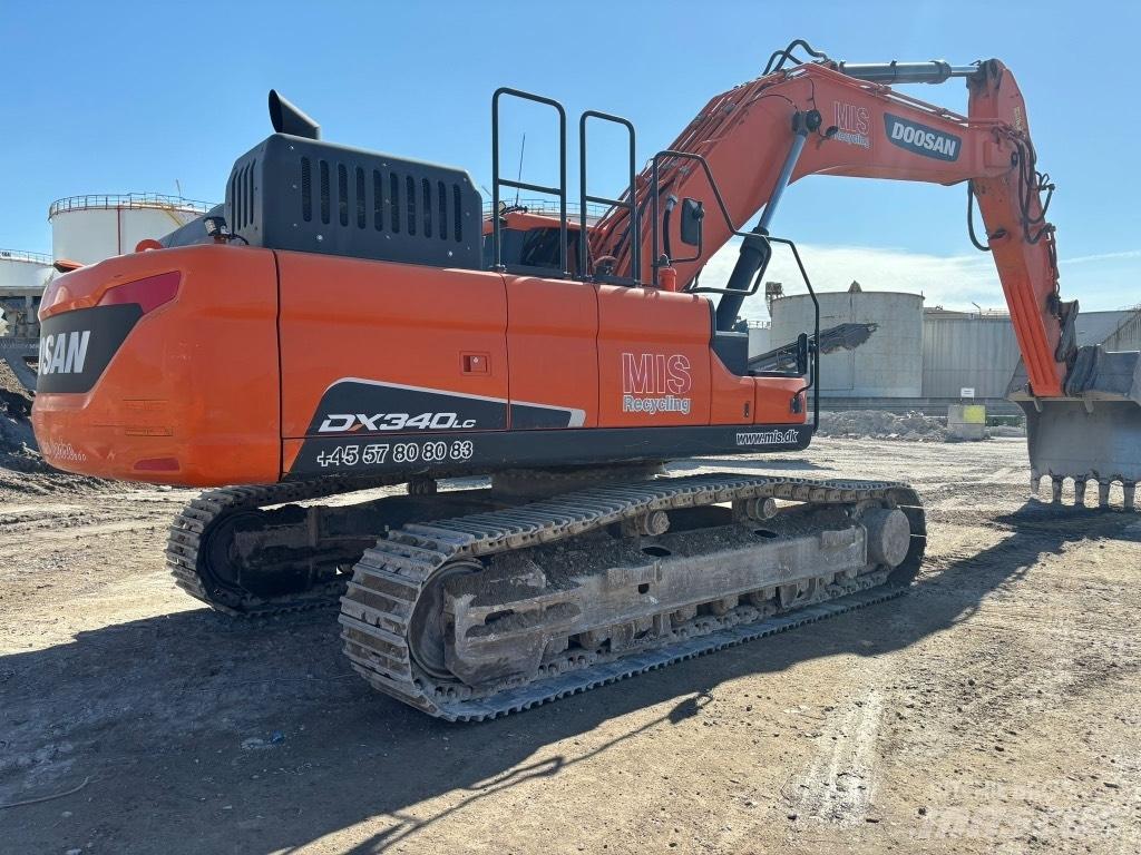 Doosan 340 DX 340 حفارات زحافة
