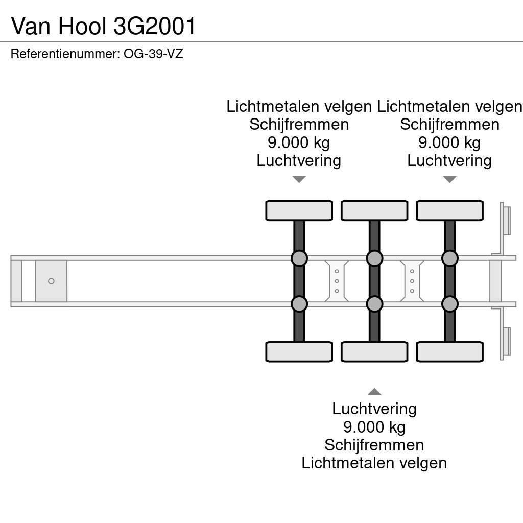 Van Hool 3G2001 نصف مقطورات مقطورة 
