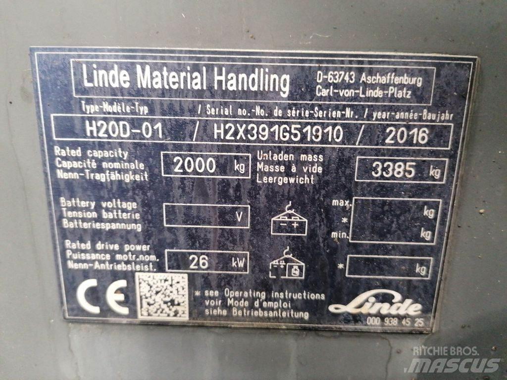 Linde H20D-01 شاحنات الديزل