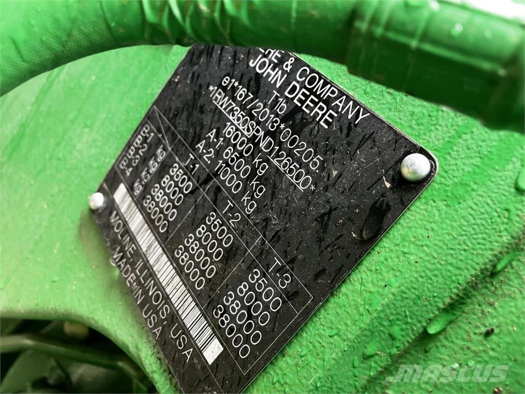 John Deere 7R 350 الجرارات