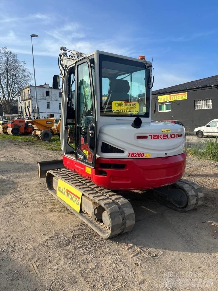 Takeuchi TB260 حفارات صغيرة أقل من 7 طن (حفارات صغيرة)