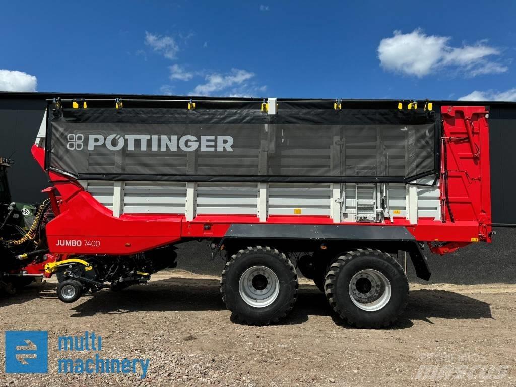 Pöttinger Jumbo 7400 مقطورات ذاتية التحميل