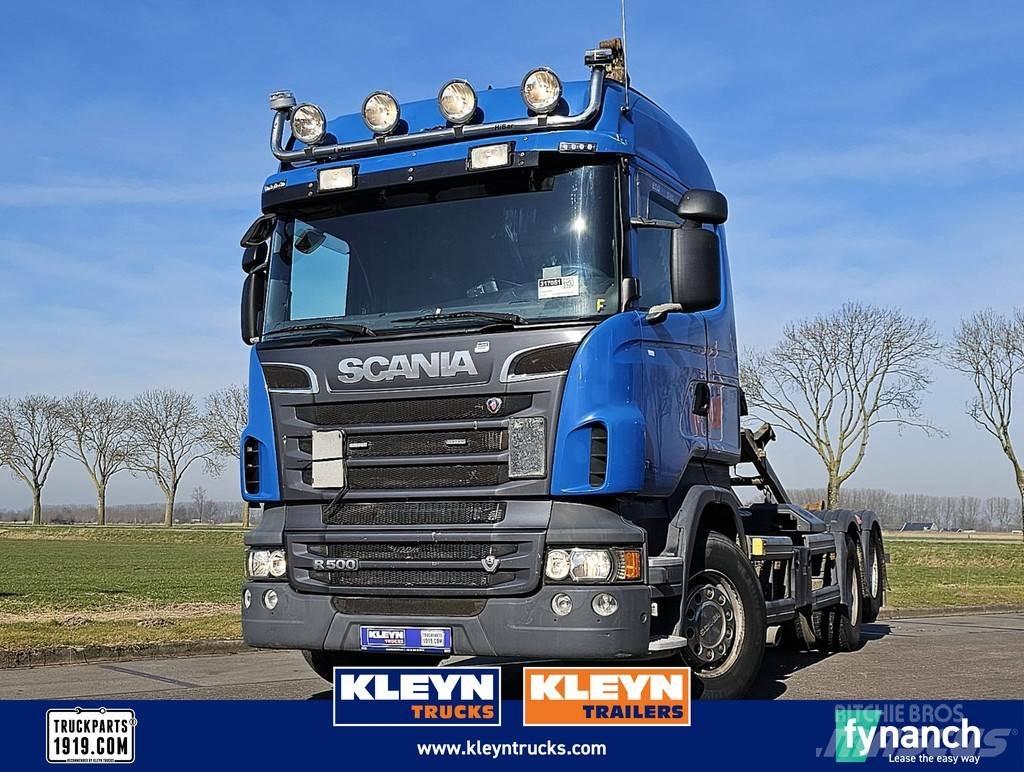 Scania R500 شاحنات الرافعات الخطافية