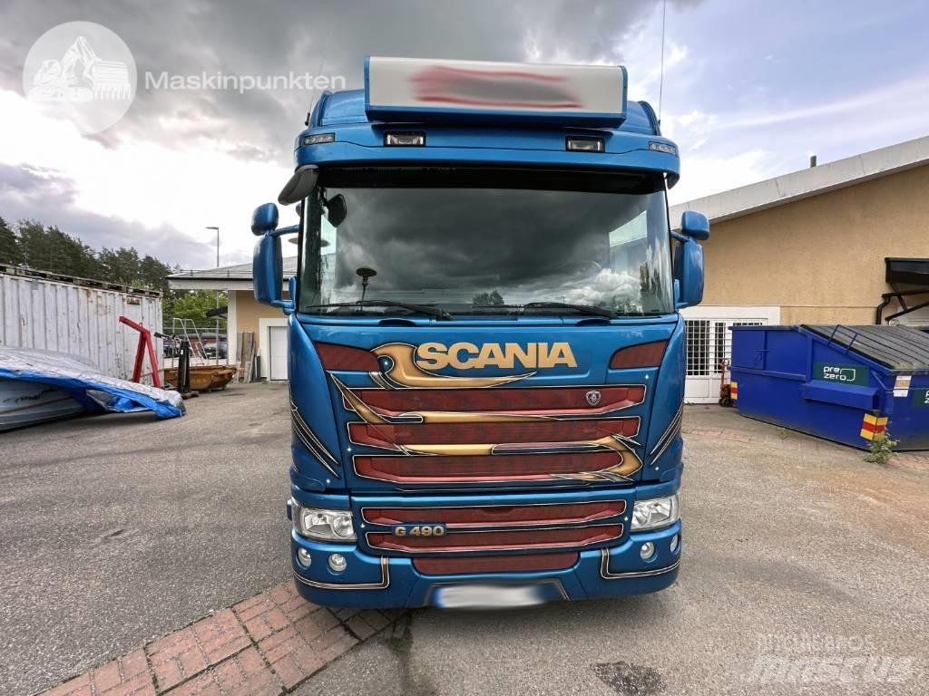 Scania G 490 شاحنات الرافعات