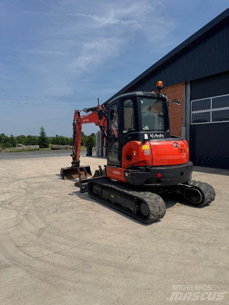 Kubota U 55-4 حفارات صغيرة أقل من 7 طن (حفارات صغيرة)