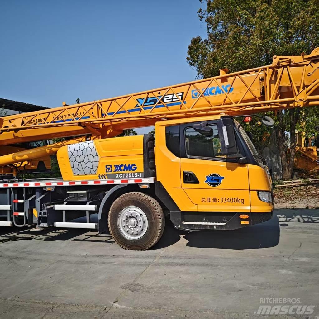 XCMG XCT 25L5-1 رافعات صالحة لكل أنواع الطرق