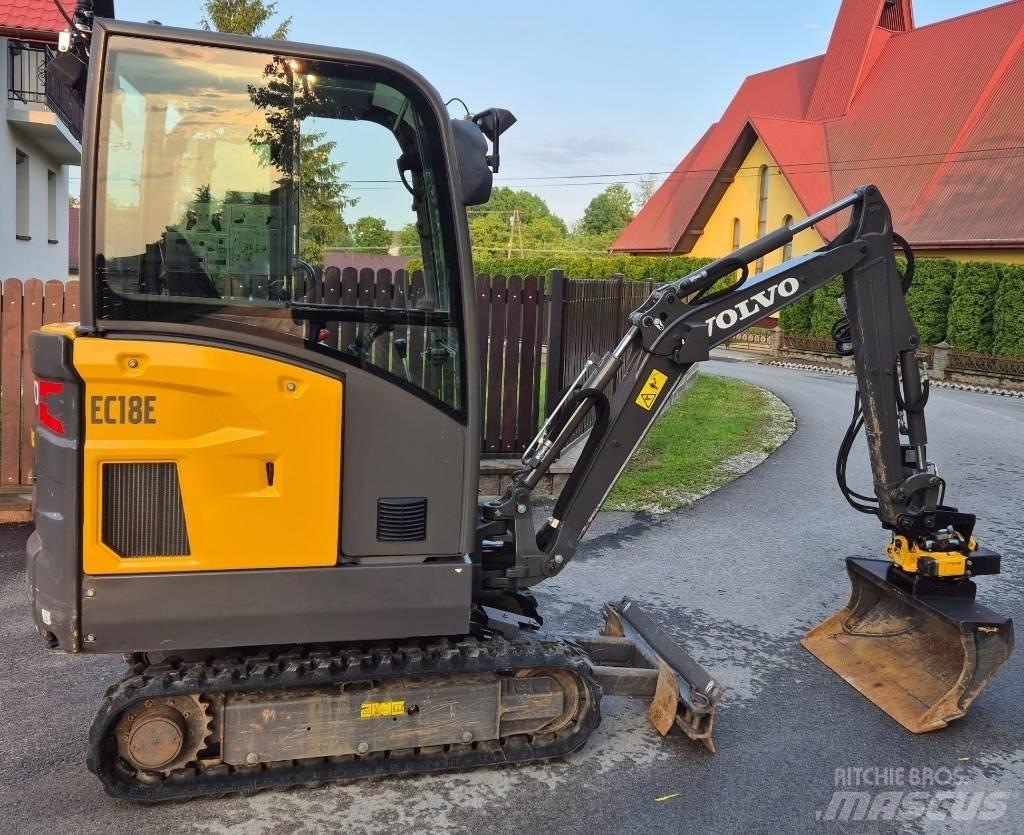 Volvo EC 18 E حفارات صغيرة أقل من 7 طن (حفارات صغيرة)