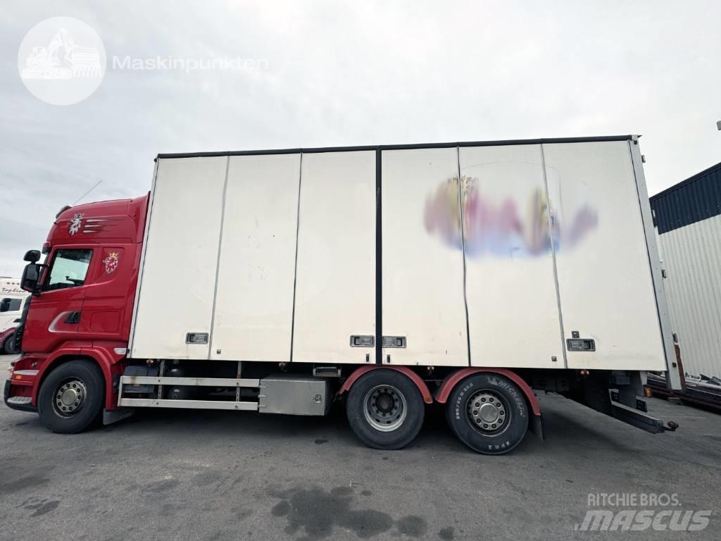 Scania R 420 LB شاحنات ذات هيكل صندوقي