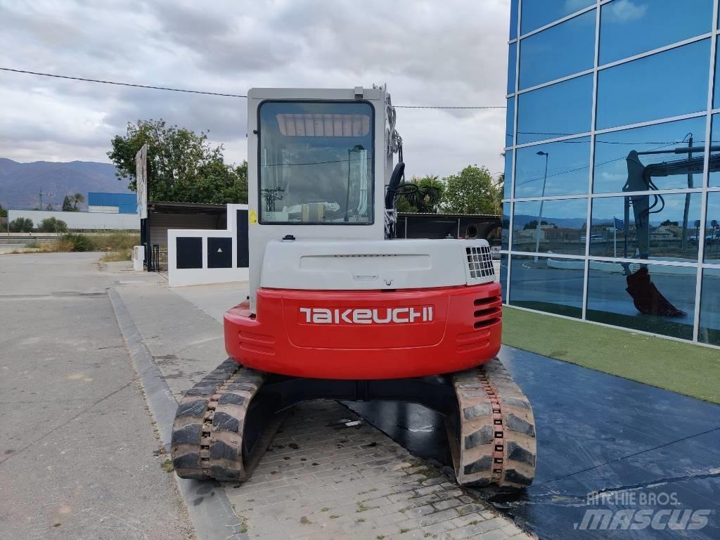Takeuchi TB 80 FR حفارات صغيرة أقل من 7 طن (حفارات صغيرة)