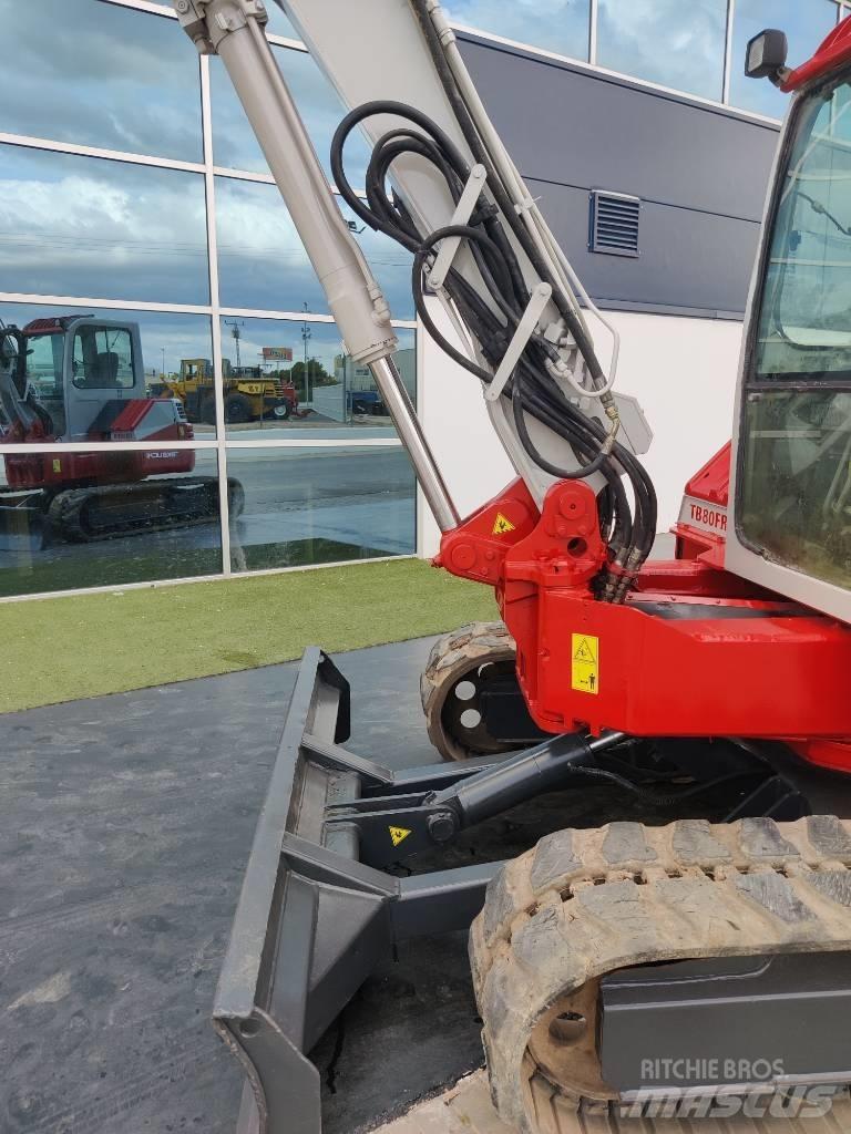 Takeuchi TB 80 FR حفارات صغيرة أقل من 7 طن (حفارات صغيرة)