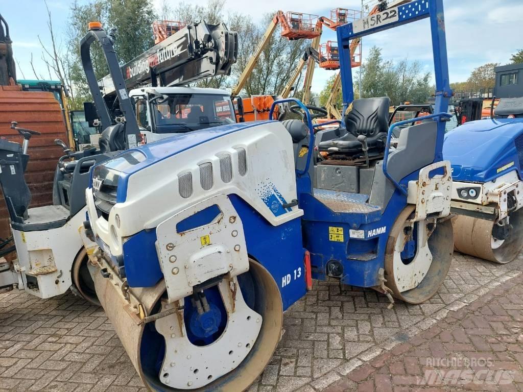 Hamm HD 13 VV مداحل ثنائية الاسطوانة