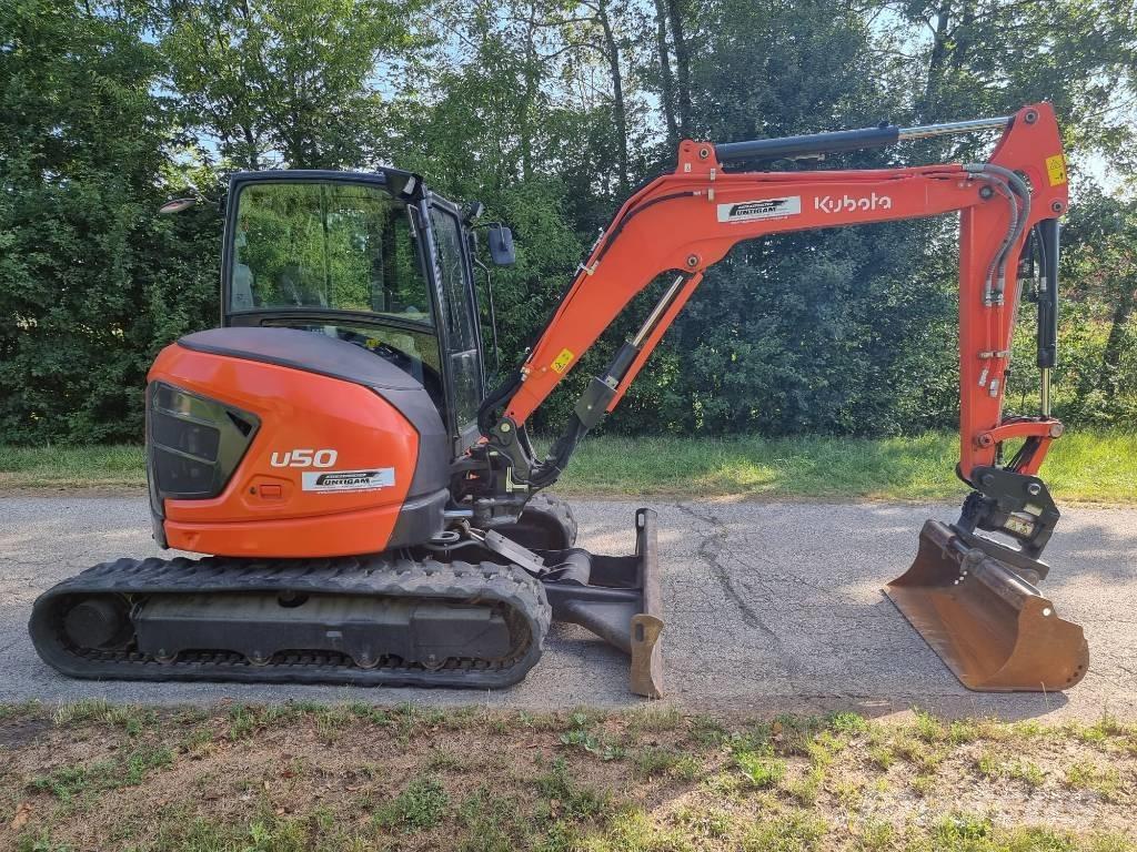Kubota U 50-5 حفارات صغيرة أقل من 7 طن (حفارات صغيرة)