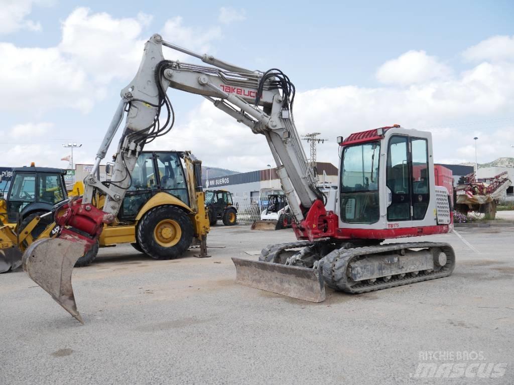 Takeuchi TB 175 حفارات وسط 7 طن - 12 طن