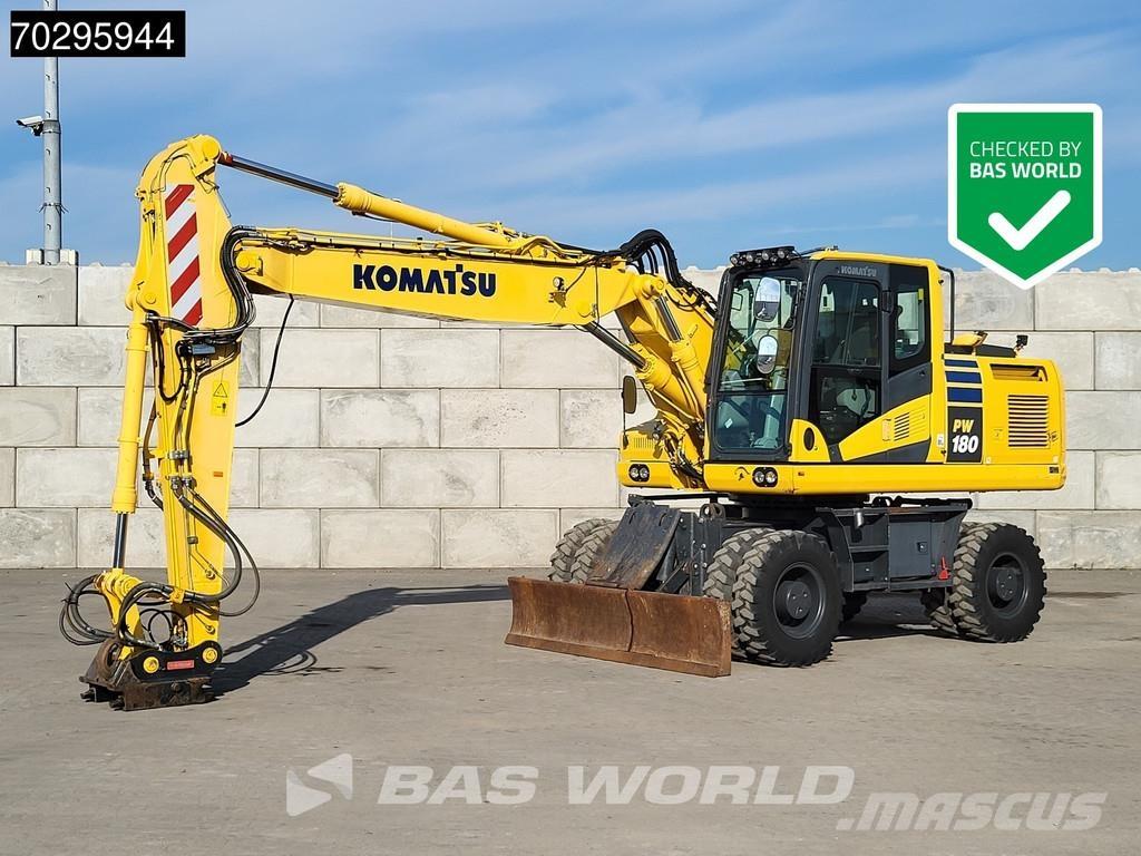 Komatsu PW180 -11 حفارات بعجل