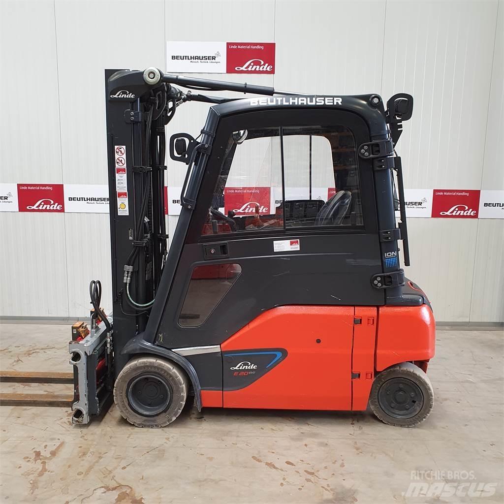 Linde E20PL شاحنات ذات رافعات شوكية تعمل بالكهرباء