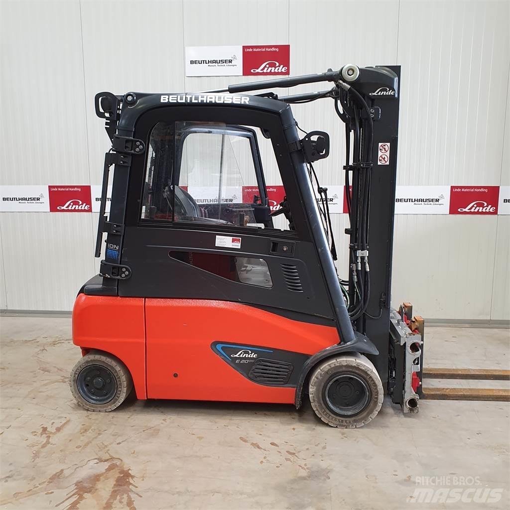 Linde E20PL شاحنات ذات رافعات شوكية تعمل بالكهرباء