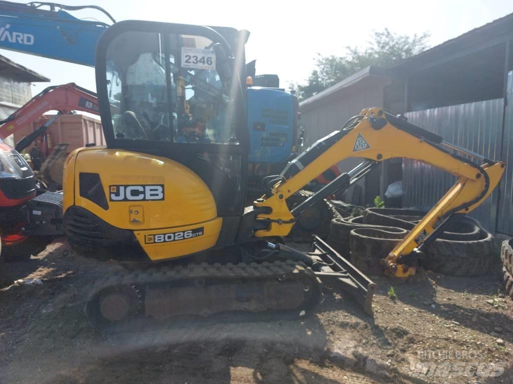 JCB 8026 حفارات صغيرة أقل من 7 طن (حفارات صغيرة)