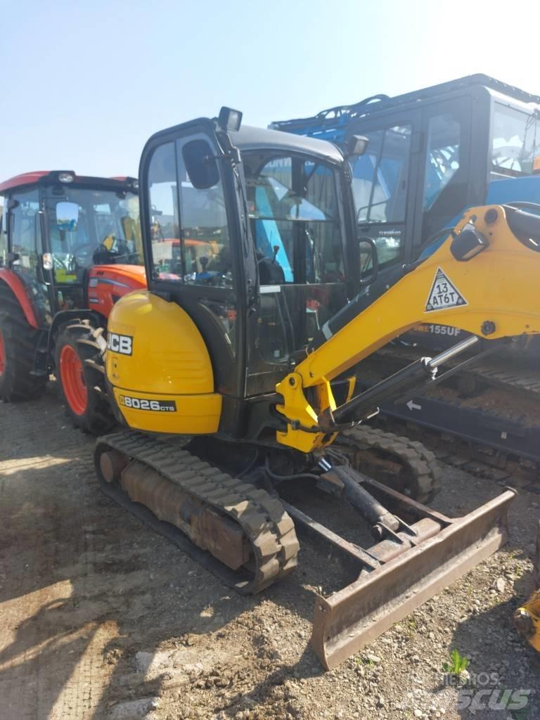 JCB 8026 حفارات صغيرة أقل من 7 طن (حفارات صغيرة)