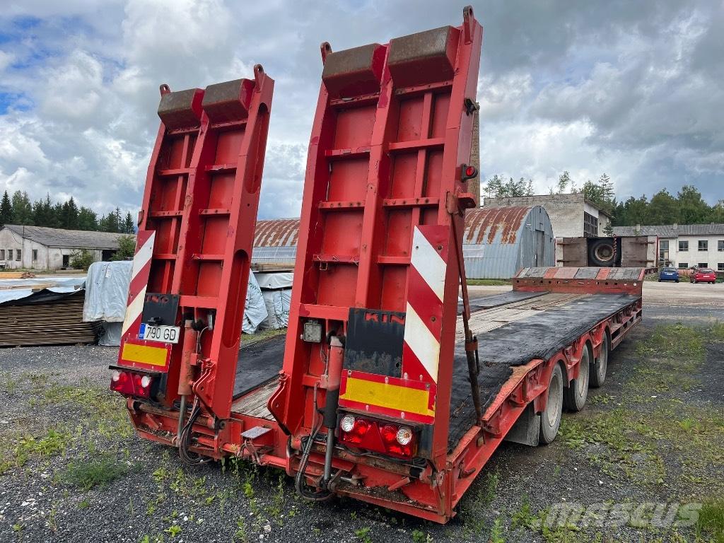 King GTS 44/3 نصف مقطورة مسطحة منخفضة