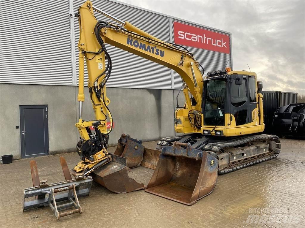 Komatsu PC138US-11 حفارات زحافة