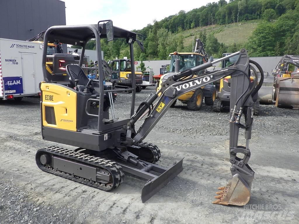 Volvo EC 18 E حفارات صغيرة أقل من 7 طن (حفارات صغيرة)