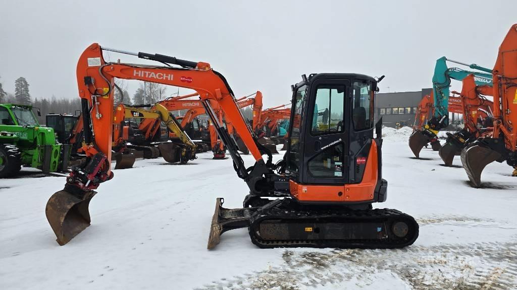 Hitachi ZX 55 U-5 حفارات صغيرة أقل من 7 طن (حفارات صغيرة)