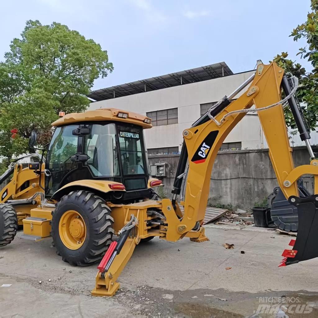 CAT 420 F لوادر ذات جرافات عكسية
