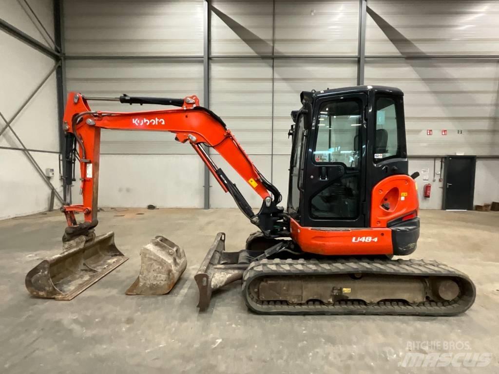 Kubota U 48-4 حفارات صغيرة أقل من 7 طن (حفارات صغيرة)