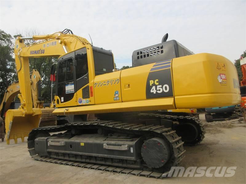 Komatsu PC 450 حفارات زحافة