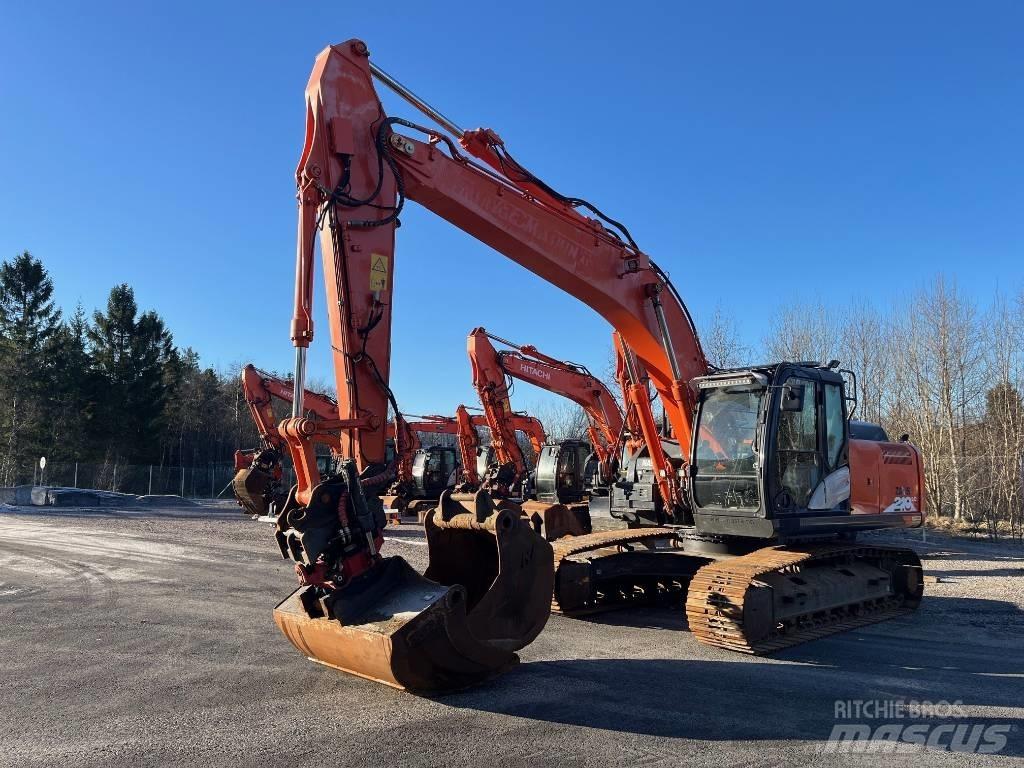 Hitachi ZX 210 LC-6 حفارات زحافة