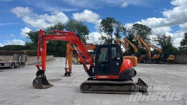 Kubota KX 080-3 حفارات وسط 7 طن - 12 طن