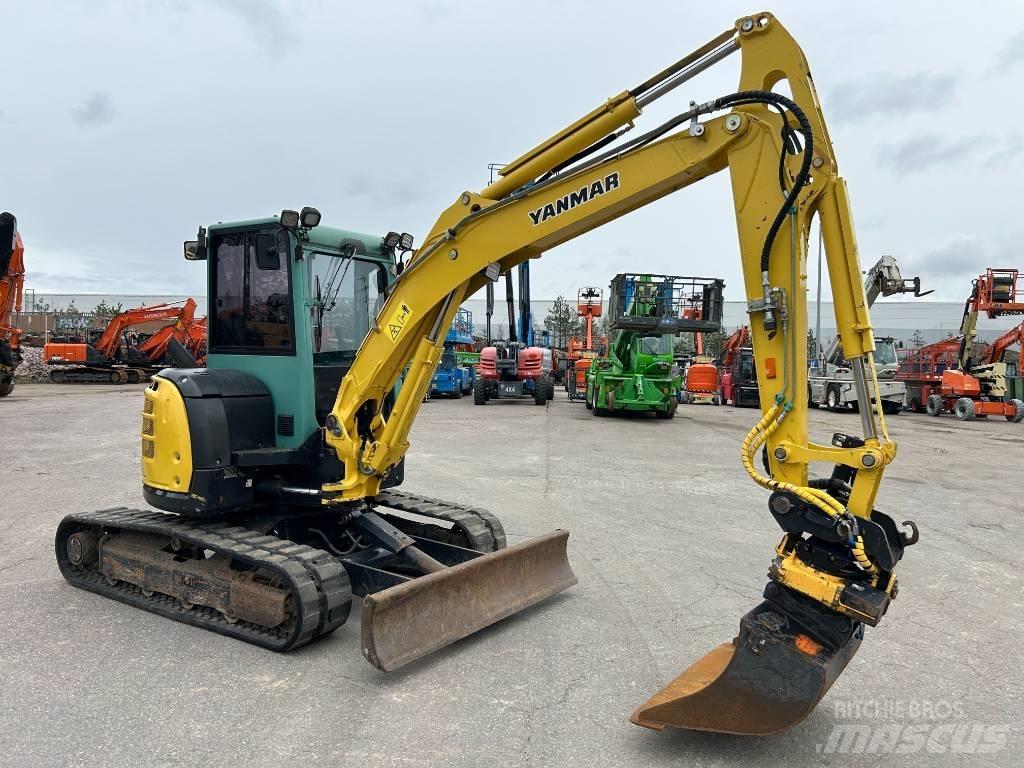 Yanmar Vio 57-U حفارات صغيرة أقل من 7 طن (حفارات صغيرة)