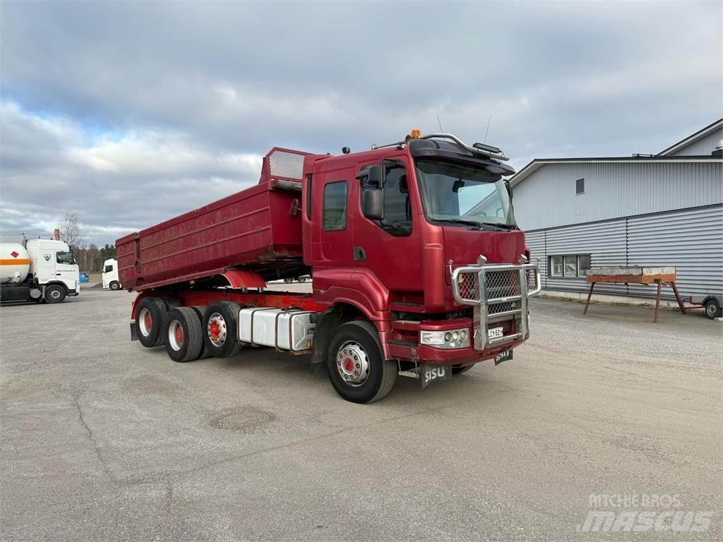 Sisu R500 E12M-8X4 شاحنات قلابة