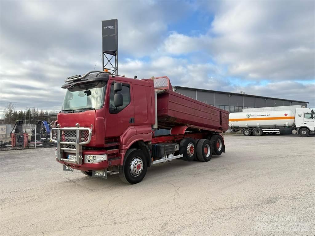Sisu R500 E12M-8X4 شاحنات قلابة