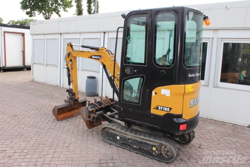 Sany SY 18 C حفارات صغيرة أقل من 7 طن (حفارات صغيرة)