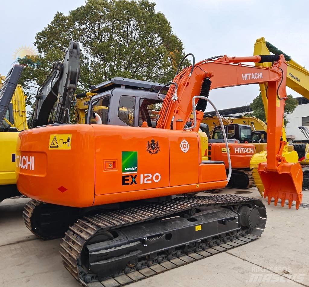Hitachi EX 120 حفارات زحافة
