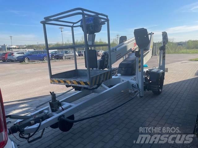 Dino 120 T Skylift المنصات الهوائية المثبتة على مقطورة