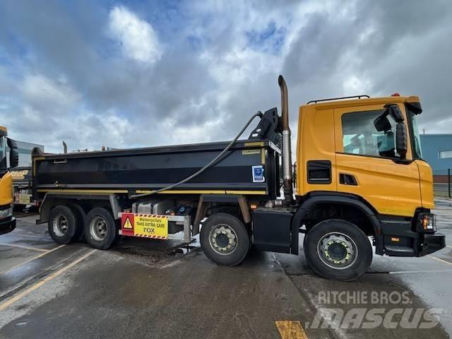 Scania P410 XT شاحنات قلابة