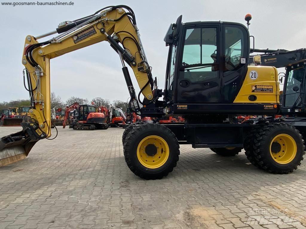 Yanmar B 110 W حفارات بعجل