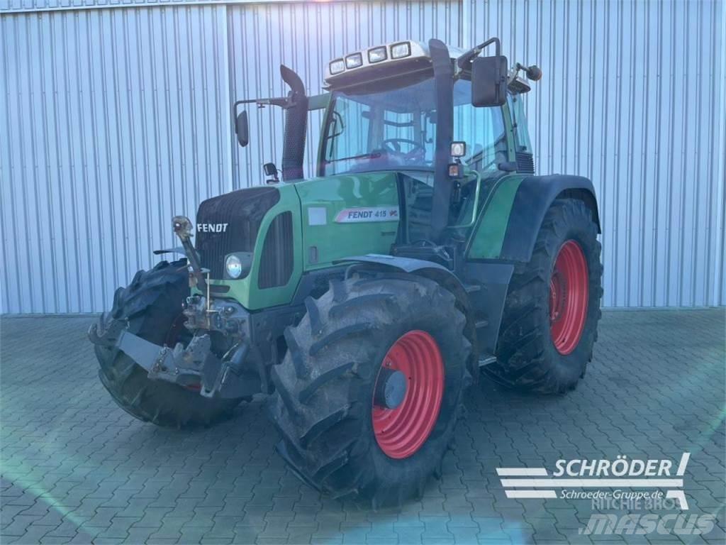 Fendt 415 VARIO الجرارات
