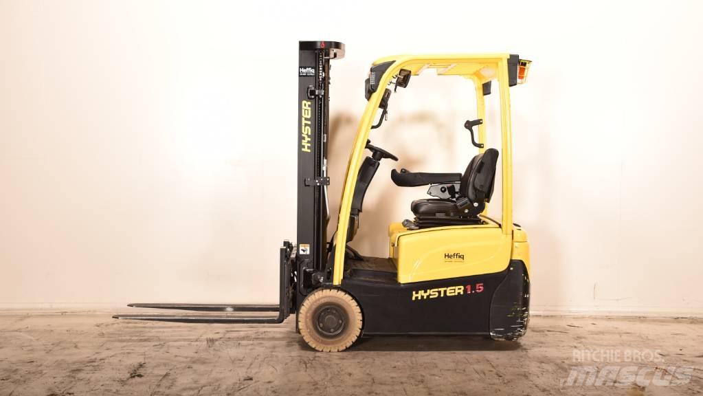 Hyster J 1.5 XNT SWB شاحنات ذات رافعات شوكية تعمل بالكهرباء