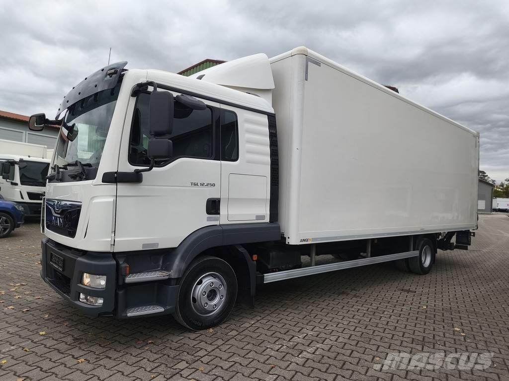 MAN TGL 12.250 شاحنات ذات هيكل صندوقي