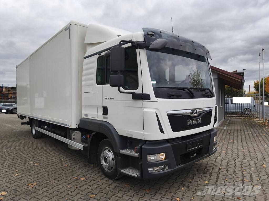 MAN TGL 12.250 شاحنات ذات هيكل صندوقي