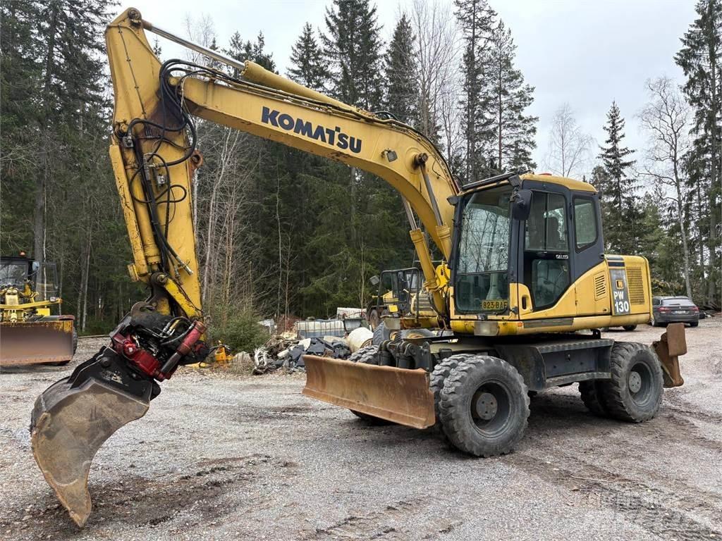 Komatsu PW 130-7 K حفارات بعجل